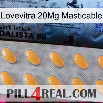 Lovevitra Chewable 20Mg 44